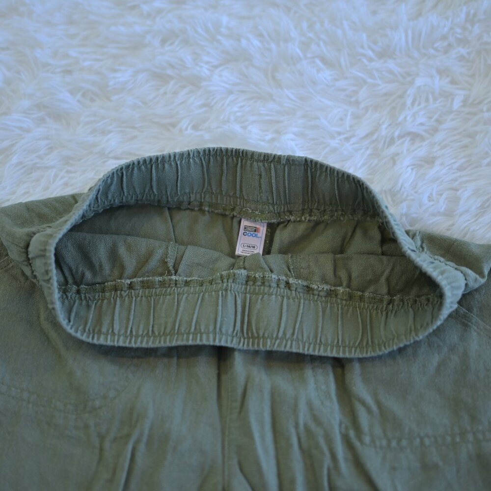 32‎ Degrees Cool Girls Shorts Bundle Size L 14/16 Linen Blend Lot of 4 - Picture 7 of 16